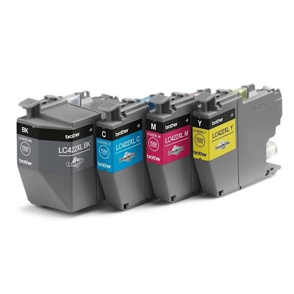 Pakke med 4 patroner LC422XLVAL - BROTHER - For Business Smart MFC-J5340DW, MFC-J5345DW, MFC-J5740DW, MFC-J6540DW og MFC-J6940DW