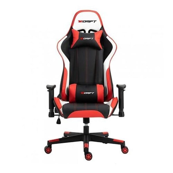 Drift Dr175 gaming stol sort/hvid/rød