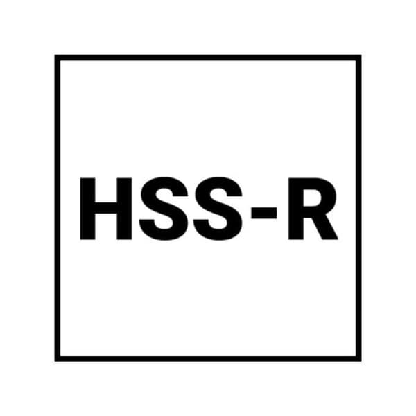 Forets HSS-R - Ruko - Ruko 205212RO - Svart finish - Höger snitt