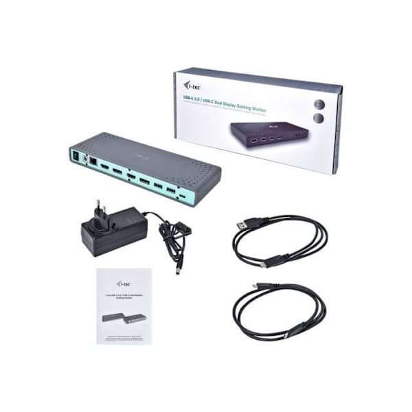 i-tec - USB 3.0/USB-C -yleistelakointiasema 5K/2x4K