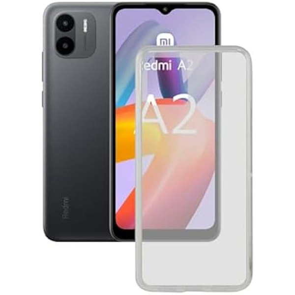Läpinäkyvä matkapuhelinkuori Xiaomi Redmi A2 - KSIX - Soft - Moniväriselle mångfärgad