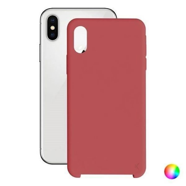 Coque - Blød - Iphone X/XS - Rød - Silikone - Fleksibel Röd
