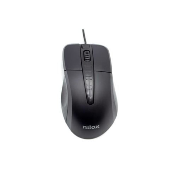 NILOX OPTINEN HIIRI USB 1000DPI, MUSTA MOUSB1001