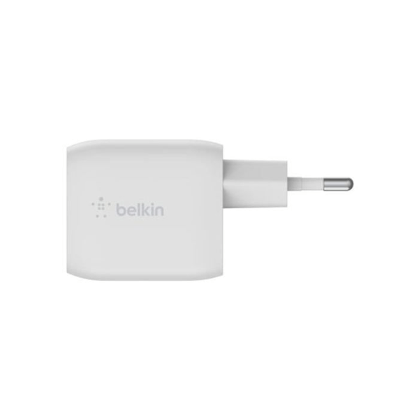 Lader - Belkin - 45W PD PPS - Dual USB-C - GaN - Hurtigopladning