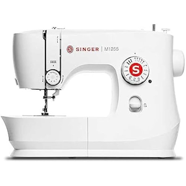 Symaskin - SINGER - 1255 - 45 applikationer - Tyst drift - Bärbar
