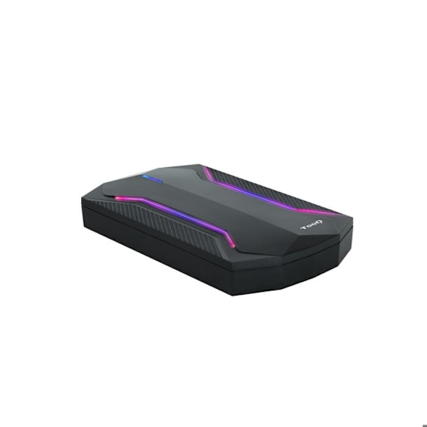 Ekstern boks - TooQ - TQE-2599 - USB 3.1 - S-ATA - 2To - Sort