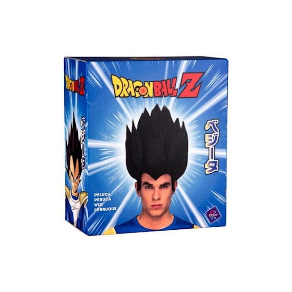 Perruque Vegeta Dragon Ball aikuinen Svart