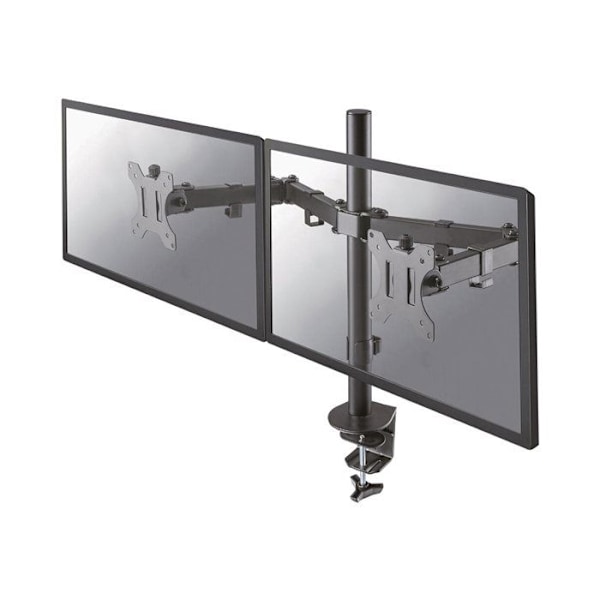 Fladskærmsstativ - NewStar - FPMA-D550DBLACK - Sort - 2 Skærme - 81,3 cm Max - 16 kg Sort