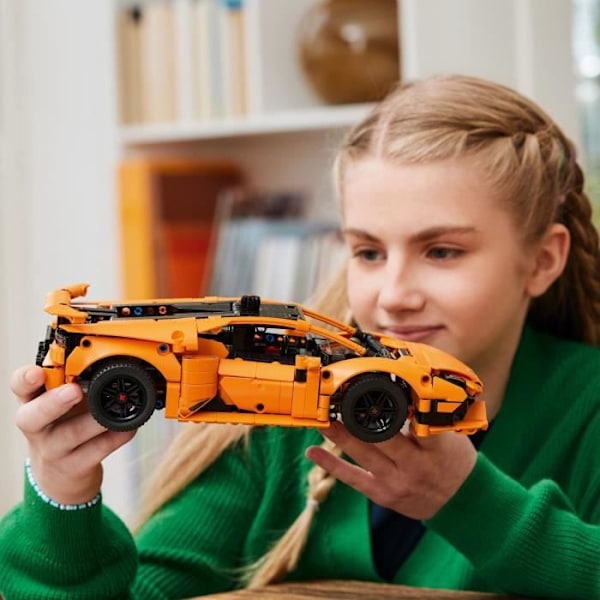LEGO® Technic 42196 Exclu Cdiscount Lamborghini Huracán Tecnica orange Leksakbil För Barn från 9 År Orange