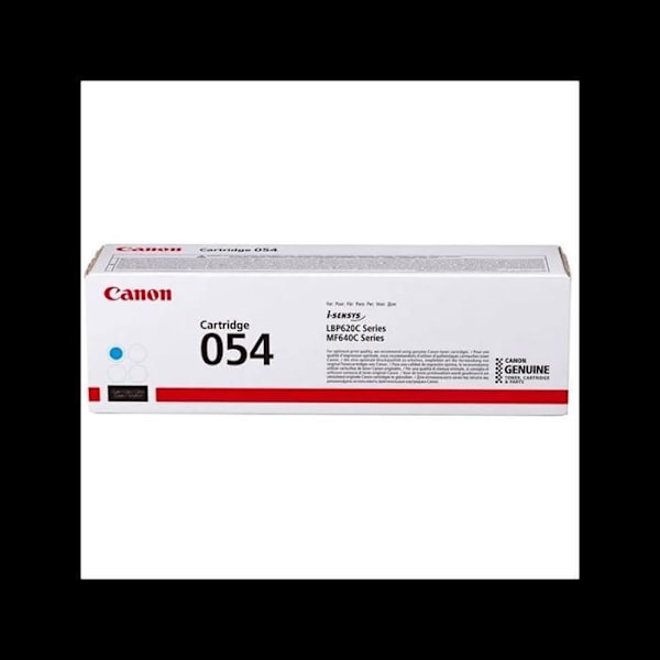 CANON 054 tonerpatron - Cyan til i-SENSYS MF645Cx, MF643Cdw, MF641Cw, LBP623Cdw og LBP621Cw