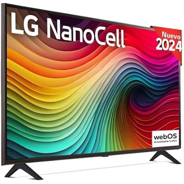 LG NanoCell AI NANO82 4K 43-tommer TV - LG - 43NANO82T6B Sort