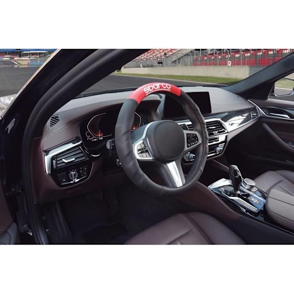 Sparco Ratdæksel Sort/Rød - SPC1111RS