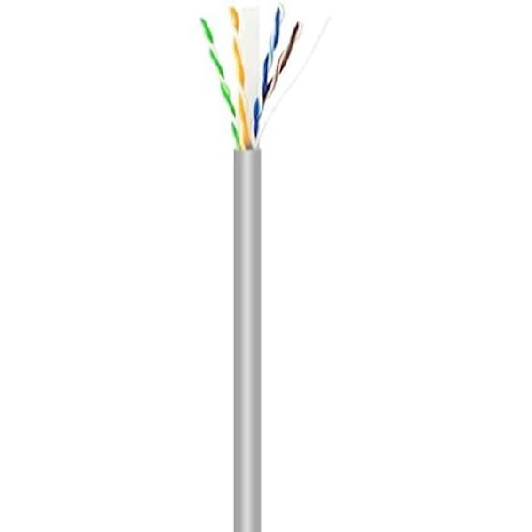 AISENS - A135-0750 - RJ45 Kat.6 UTP Rigido AWG23 CCA (legering) netværkskabel, grå, 305M