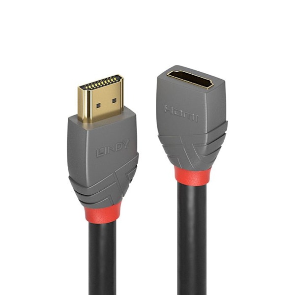 LINDY 2m HDMI-kabel - HDMI Typ A (Standard) - Audio Return Channel - Svart