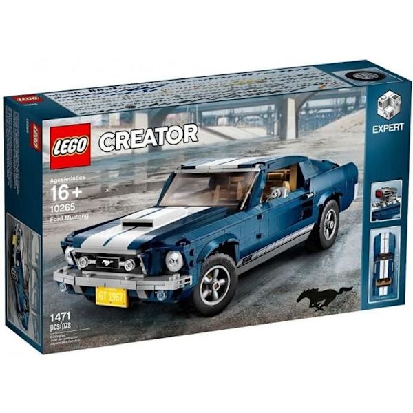 LEGO® Creator 10265 Ford Mustang GT Vuosi 1960 Röd
