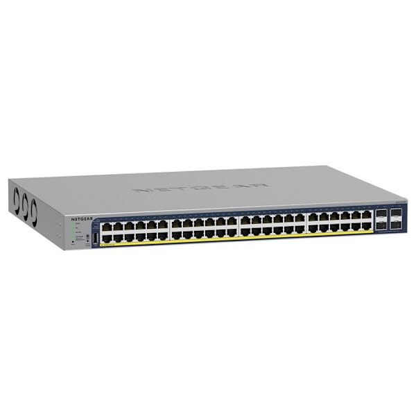 NETGEAR 52PT GE POE+ Älykäs Kytkin Harmaa