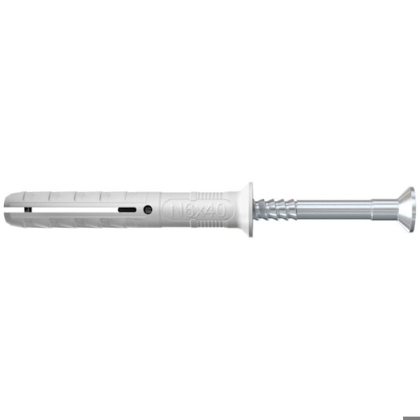 Knock-in ankare NS nylon 6X80 låda med 50 st - FISCHER - 50353