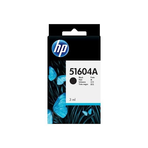 HP 51604A blækpatron - Original sort - Standardkapacitet 750.000 tegn