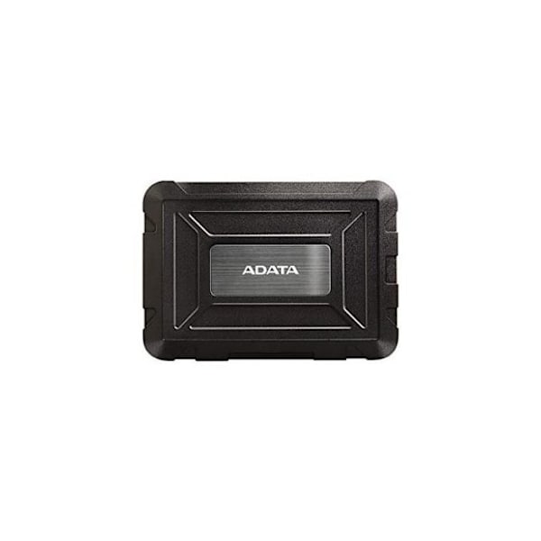 Eksternt kabinet 2,5" SATA 6Gb-s 600 MB-s USB 3.0 sort - ADATA - ED600 - Stød- og vandafvisende Sort