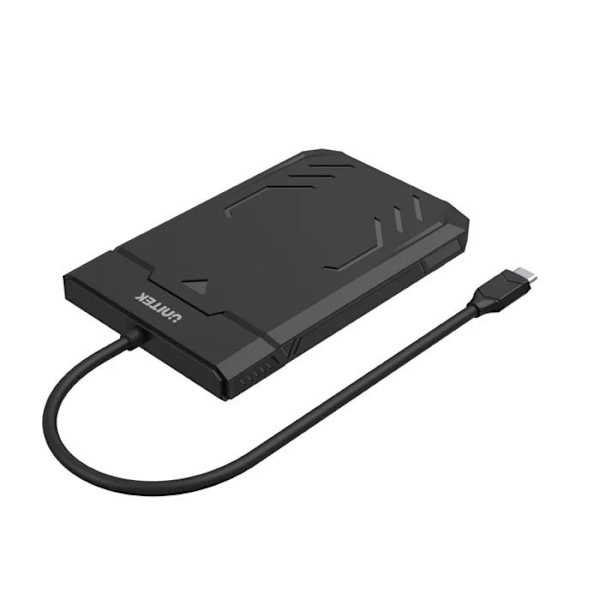 UNITEK Ulkoinen 2,5 tuuman SATA-kovalevykotelo - USB-C 3.1 Gen1 5Gbps