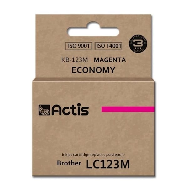 Actis KB-123M yhteensopiva magentaväri-injektori 1 kpl