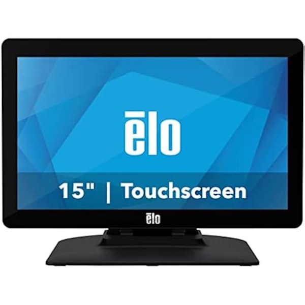 Berøringsskærm - ELO - TS PE 1502L - 15,6 tommer FHD - Antirefleks - 10 berøringspunkter - Sort Sort
