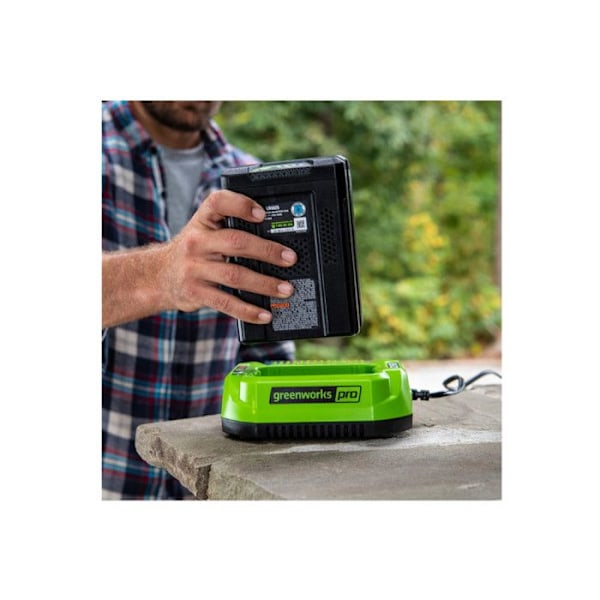 Batterilader Greenworks G60UC - Greenworks - Li-Ion 60V - Udgang 120W/2A - Ladesystemstyring