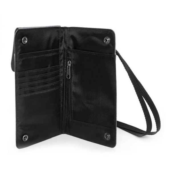 Lompakko - Eastpak - Daller - 10.5 cm - Harmaa - Kätevä - Sunday Grey söndag grå