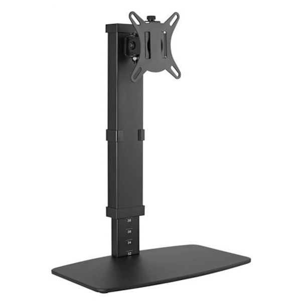 UDSTYR 650126 FLAD SKÆRMMONTERING TIL BORD 81,3 CM (32'') FRISTÅENDE Sort