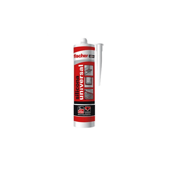 FISCHER universal anti-mögel silikon - grå - 280 ml - 96032 Grå