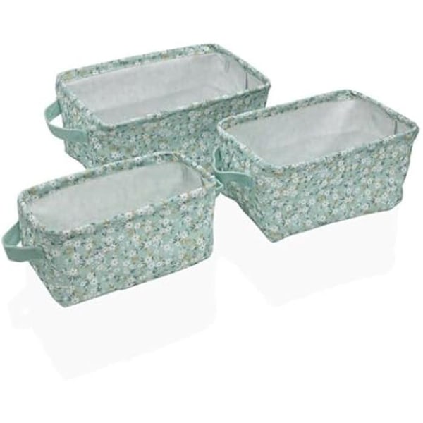Korisarja - VERSA - Bellis - Tekstiili - Monivärinen - 29,5 x 19,5 x 15,5 cm Flerfärgad