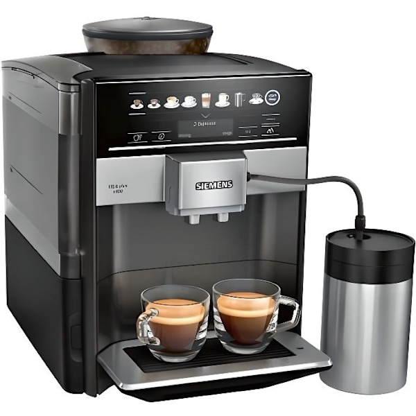 Espressomaskine - Siemens - TE658209RW - 1500W - 19 bar - Indbygget mælkeskummer