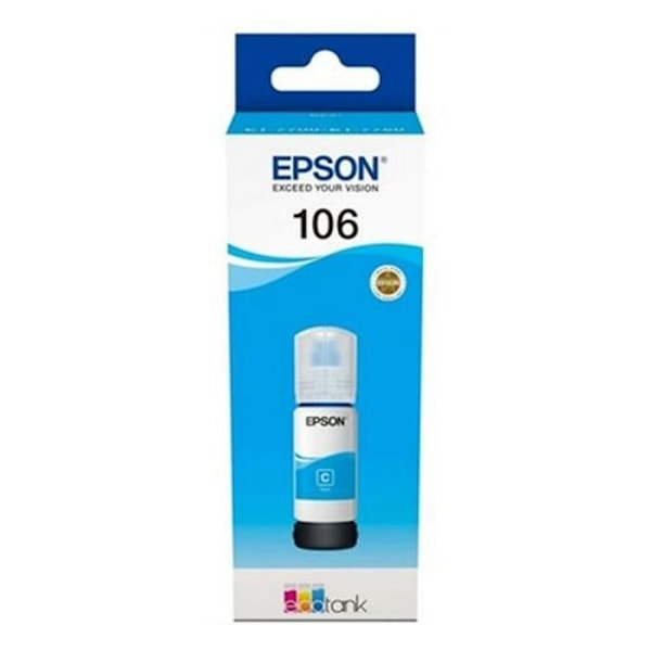 Mustesäiliö - EPSON - 106 - 70 ml - valokuvamusta - malleihin EcoTank ET-7700, ET-7750, L7160, L7180