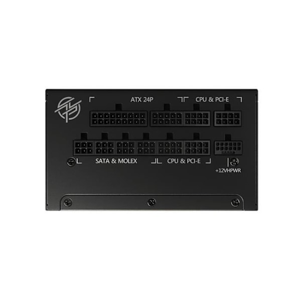 Strømforsyning PC - MSI - 306-7ZP7C11-CE0 - MPG A1000G PCIE 5 - ATX 3.0 - 80+ Guld