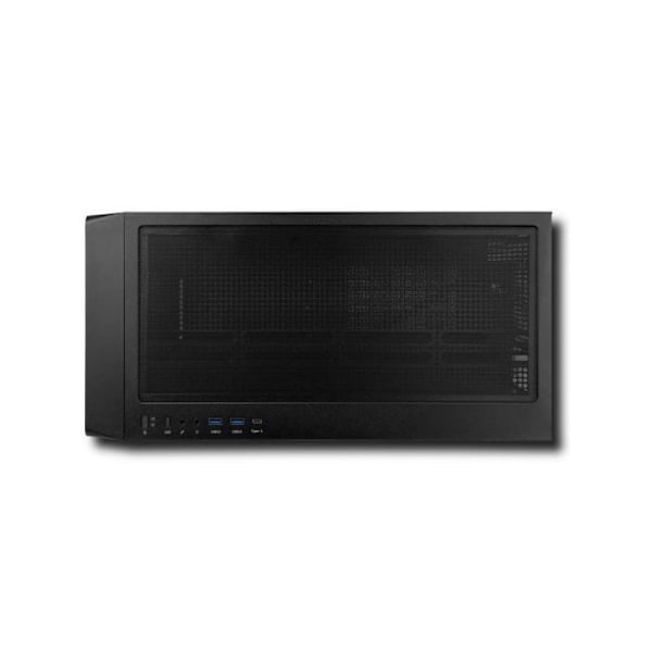 PC-kotelo - NOX XTREME PRODUCTS - Hummer BIOS - ATX M-ATX ITX - LCD-näyttö 8'' - Karkaistusta lasista valmistettu paneeli