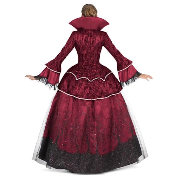 Vampyr dronning kostume - MY OTHER ME - Flere størrelser - Sort - Rød - Polyester Svart röd