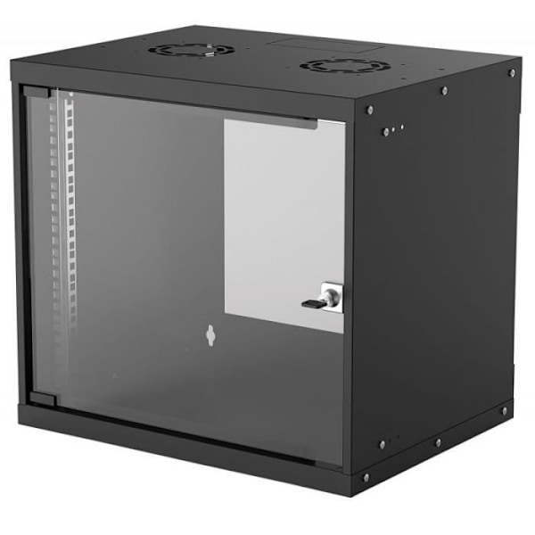 Intellinet Ripustettava kaappi, 19-quot9U 540x400 Perus Flatpack musta - 714174