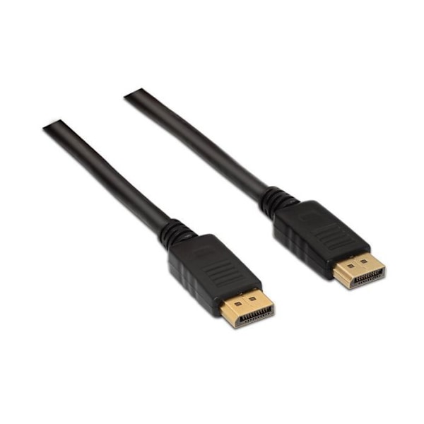 Kabel - nappe integration Aisens - A124-0129 - A124 - 0129 - Kabel 4 K (60Hz, DP/m-DP/M, 2 M) Sort