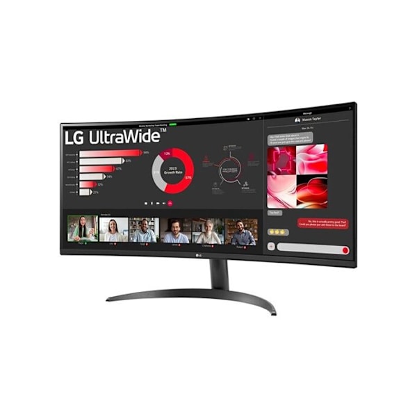 LG UltraWide 34WR50QK-B PC-skærm