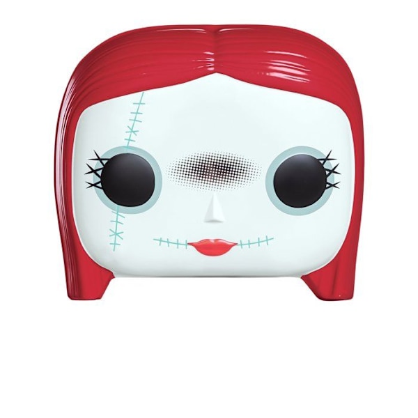 Maske Sally Funko Pop voksen Vit, svart, röd