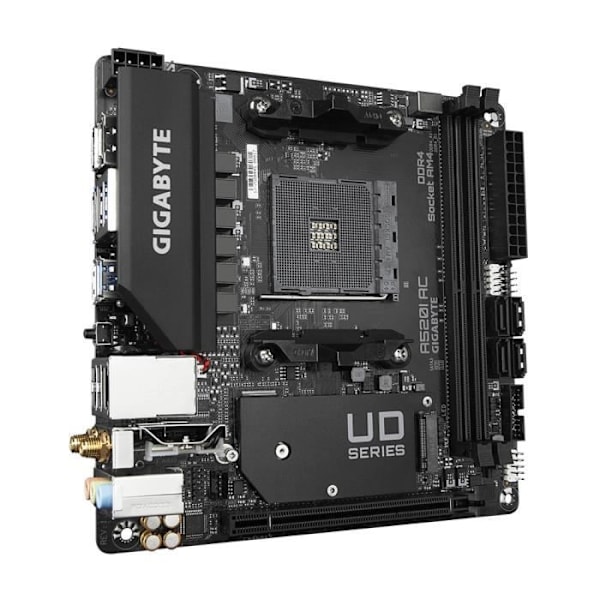 GIGABYTE A520I AC EMLETOPAIKKA AM4 MINI ITX AMD A520