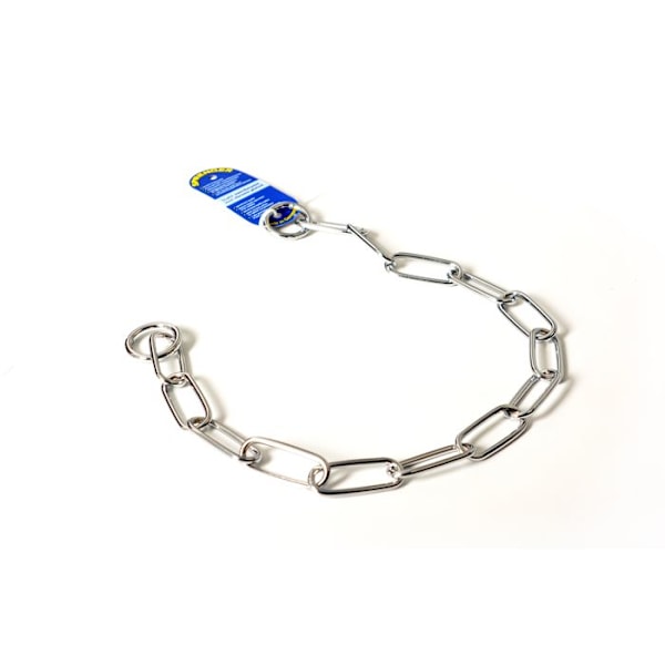 Halsbånd til hund - Sprenger - 72x0,4x0,5 cm - Rustfrit stål - Komfort og sikkerhed - Moderne design silver-