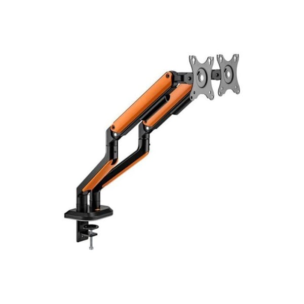 Aisens RGB-pelitukivarsi, käännettävä ja kallistettava näyttöä/TV:tä varten, 9 kg, 17" - 32", oranssi