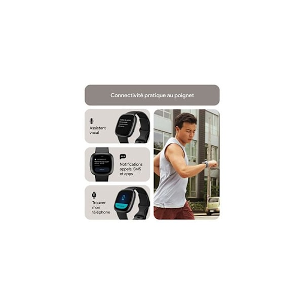 Älykäs kello Fitbit VERSA 4 FB523BKBK