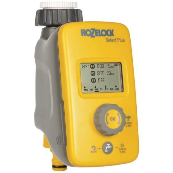 Vandingsregulator - Hozelock - Select Plus 2224 0000 - Vandingsautomation - Havevanding