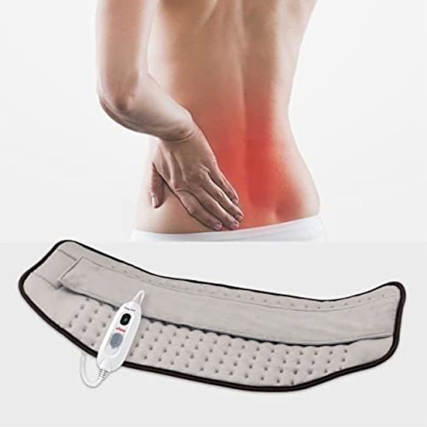 Lämmitystyyny - UFESA - Flexy Heat LM - 100W - 29x69cm - Erittäin pehmeä mikrokuitu Grå