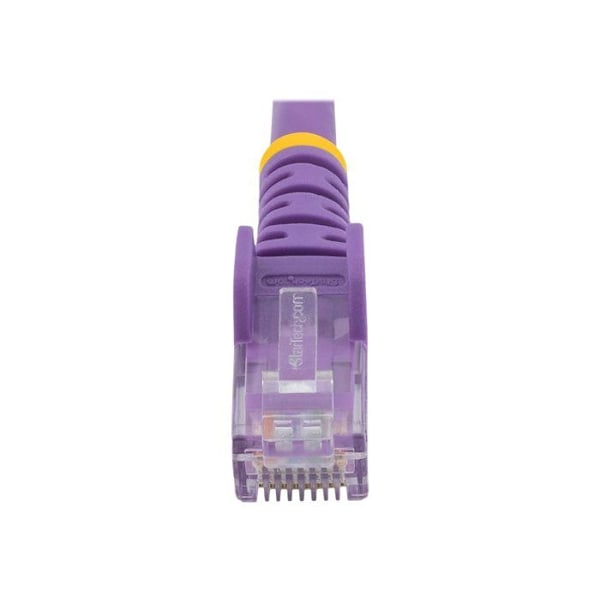 STARTECH.COM Cat6 UTP -koukuttomana verkkokaapeli - RJ45-ethernetkaapeli, joka ei tahdo mennä solmuun - patch-kaapeli - 3 m - Violetti