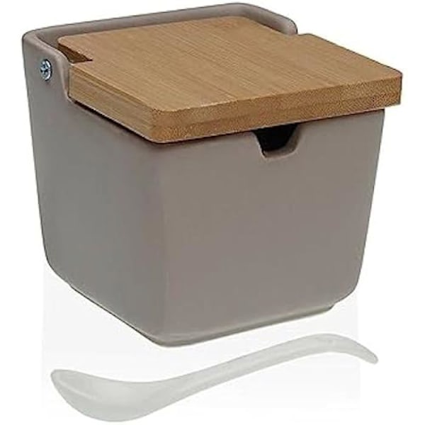 Sukkerskål - VERSA - Standard - Flerfarvet - 11,9 x 11,9 x 9,3 cm - Rund mångfärgad