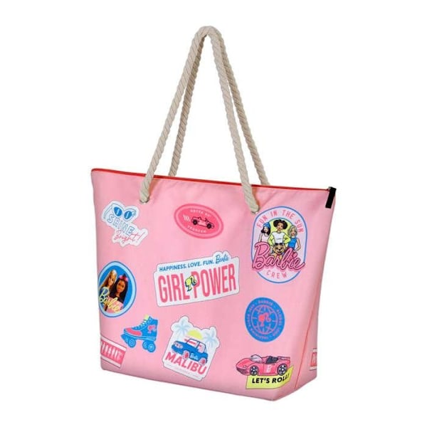 Strandtaske Sol - Barbie Malibu - Rosa - One Size Rosa