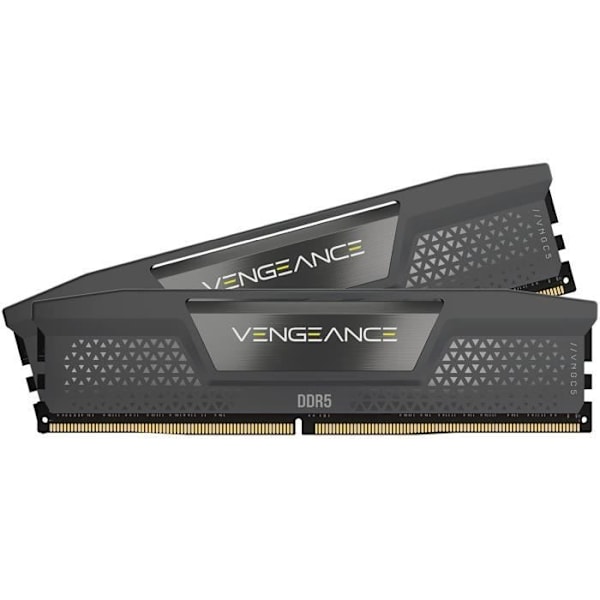 RAM-hukommelse - CORSAIR - Vengeance DDR5 RAM 64GB (2x32GB) 5600MHz CL40 AMD EXPO iCUE-kompatibel - Grå